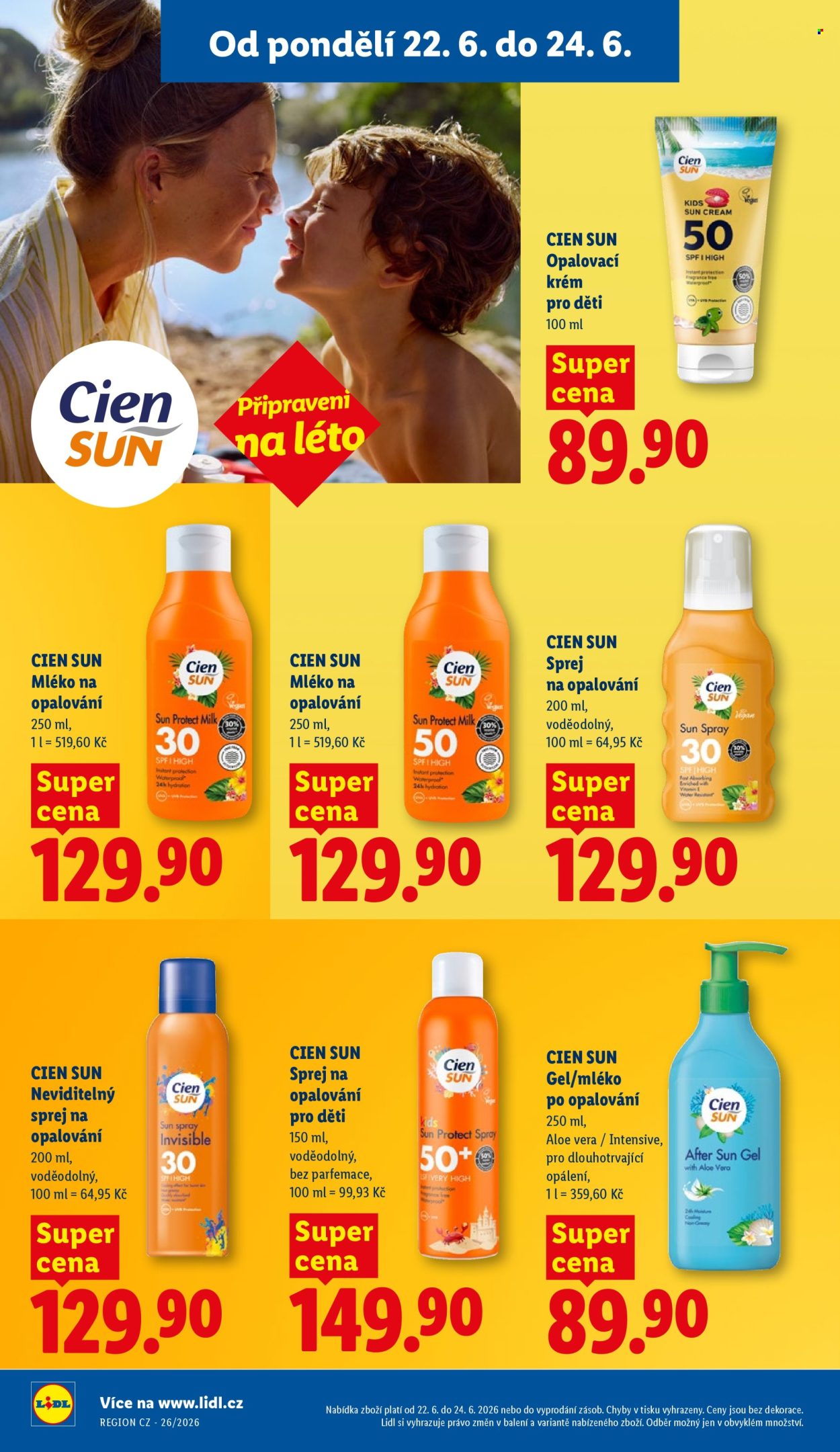 Leták Lidl - 22.6.2026 - 24.6.2026. Strana 26