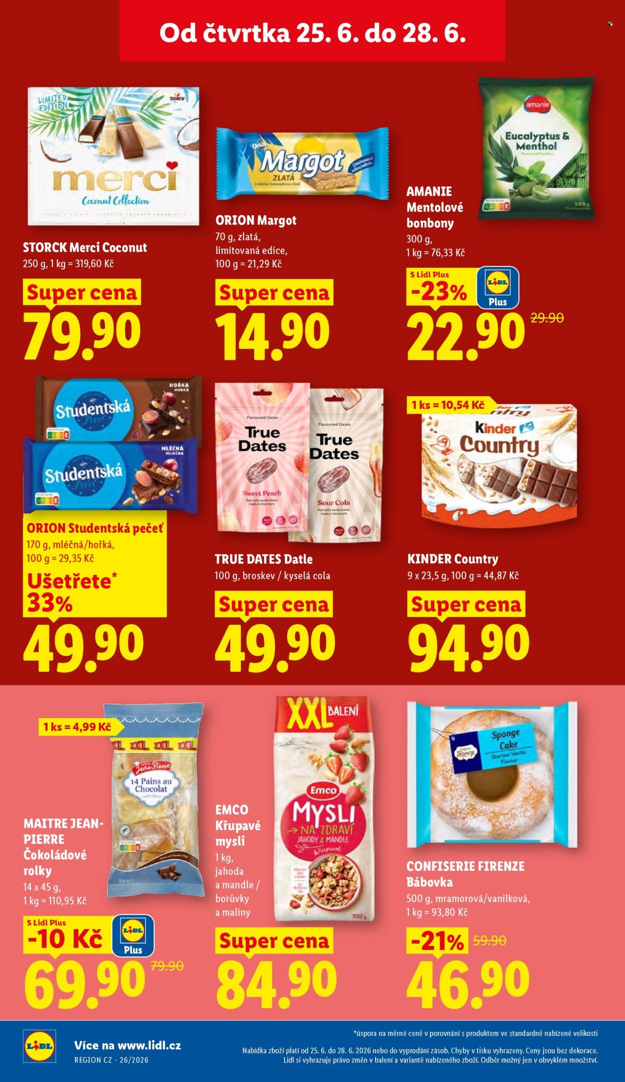 Leták Lidl - 25.6.2026 - 28.6.2026. Strana 26