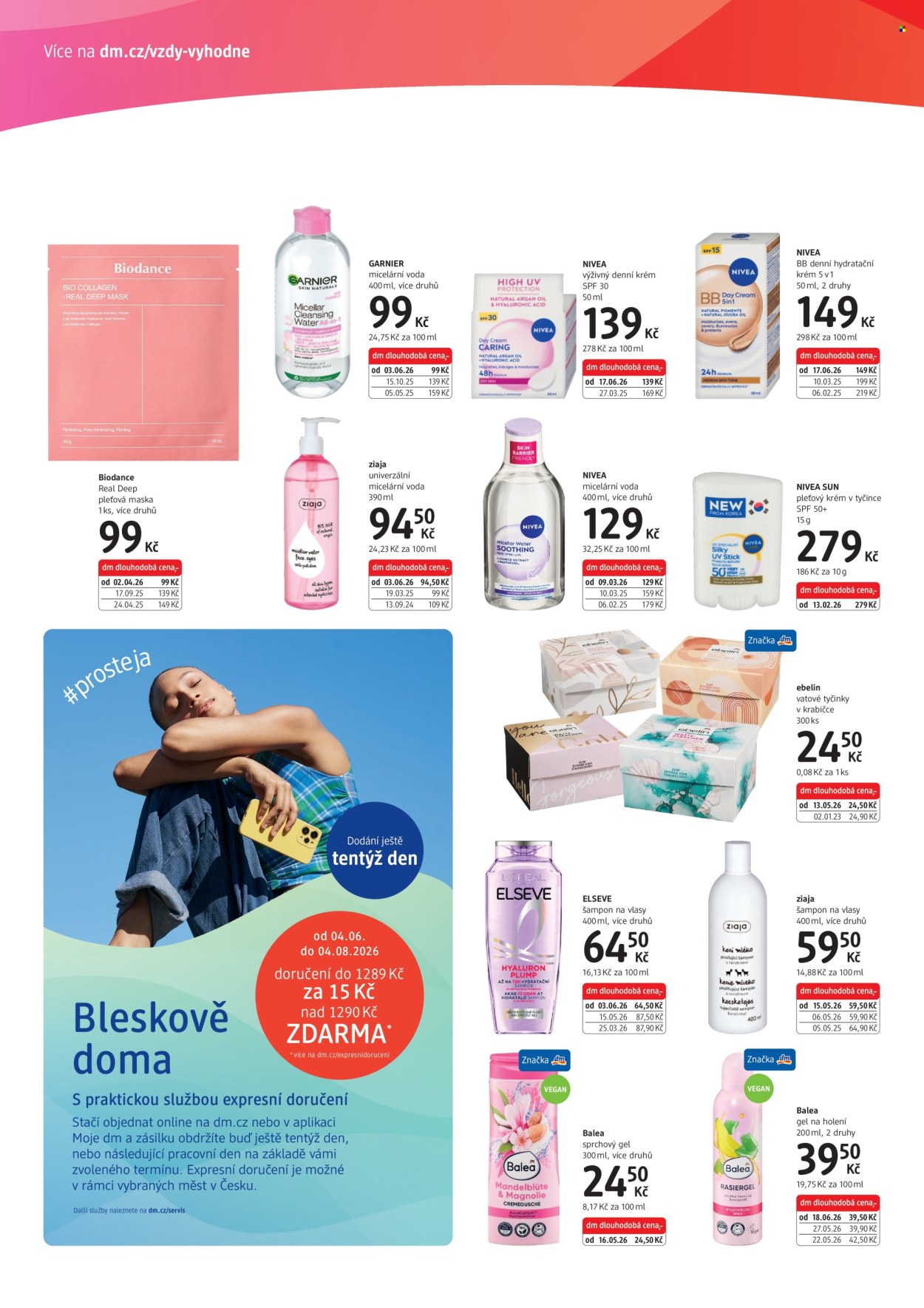 Leták dm drogerie - 18.6.2026 - 15.7.2026. Strana 2