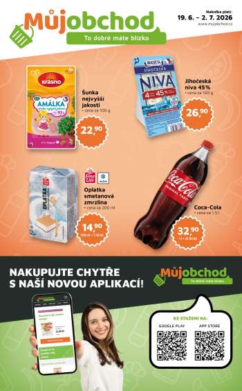 Leták Můj obchod - 19.6.2026 - 2.7.2026.