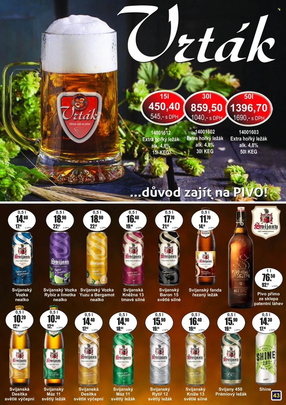 Leták Adam velkoobchod Šternberk - 1.7.2026 - 31.7.2026. Strana 43