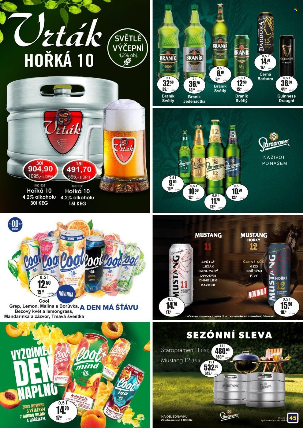 Leták Adam velkoobchod Šternberk - 1.7.2026 - 31.7.2026. Strana 45