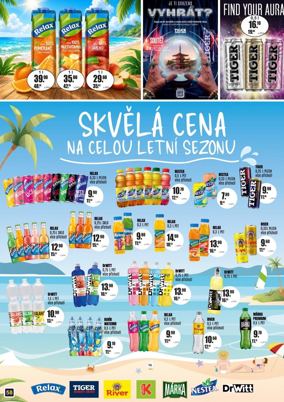 Leták Adam velkoobchod Šternberk - 1.7.2026 - 31.7.2026. Strana 58
