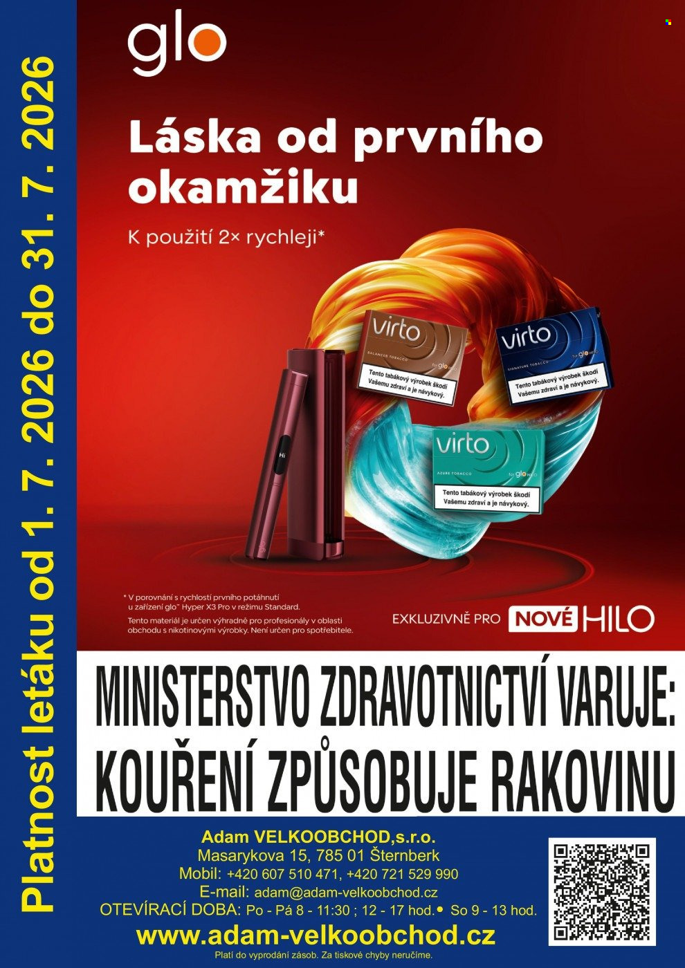 Leták Adam velkoobchod Šternberk - 1.7.2026 - 31.7.2026. Strana 72