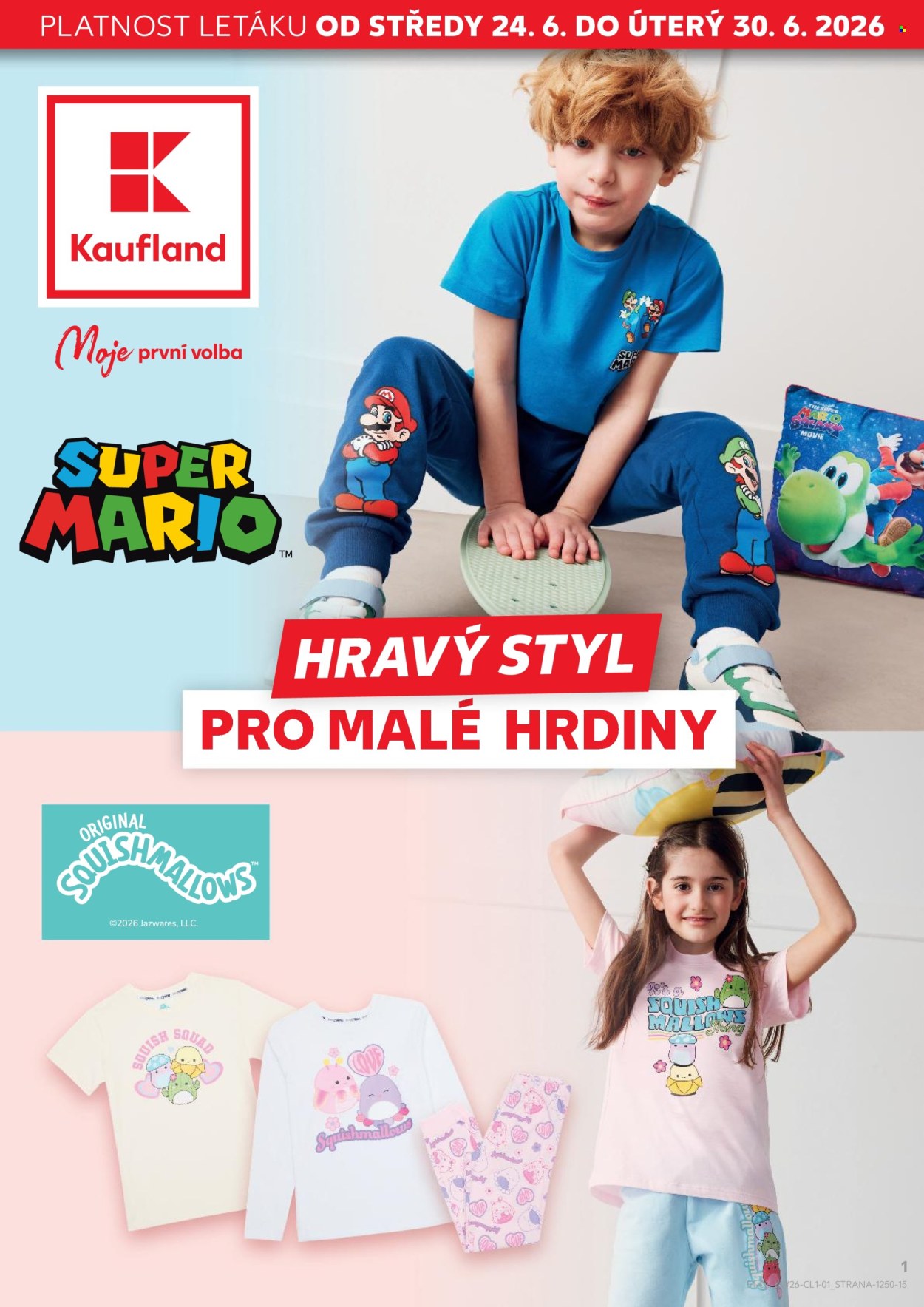 Leták Kaufland - 24.6.2026 - 30.6.2026. Strana 1