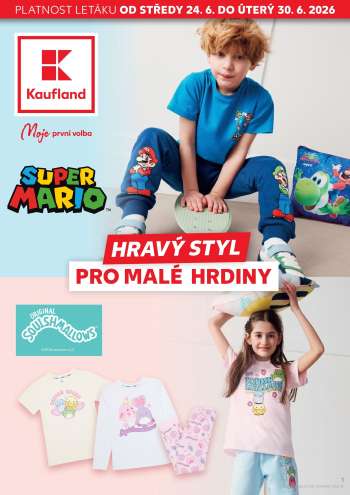 Leták Kaufland - 24.6.2026 - 30.6.2026.