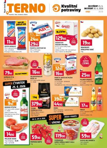 Leták coop TERNO - 24.6.2026 - 30.6.2026.