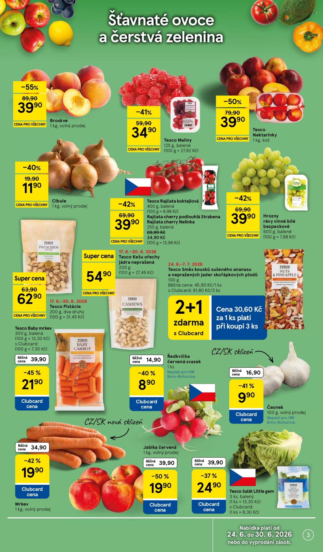 Leták TESCO - 24.6.2026 - 30.6.2026. Strana 3