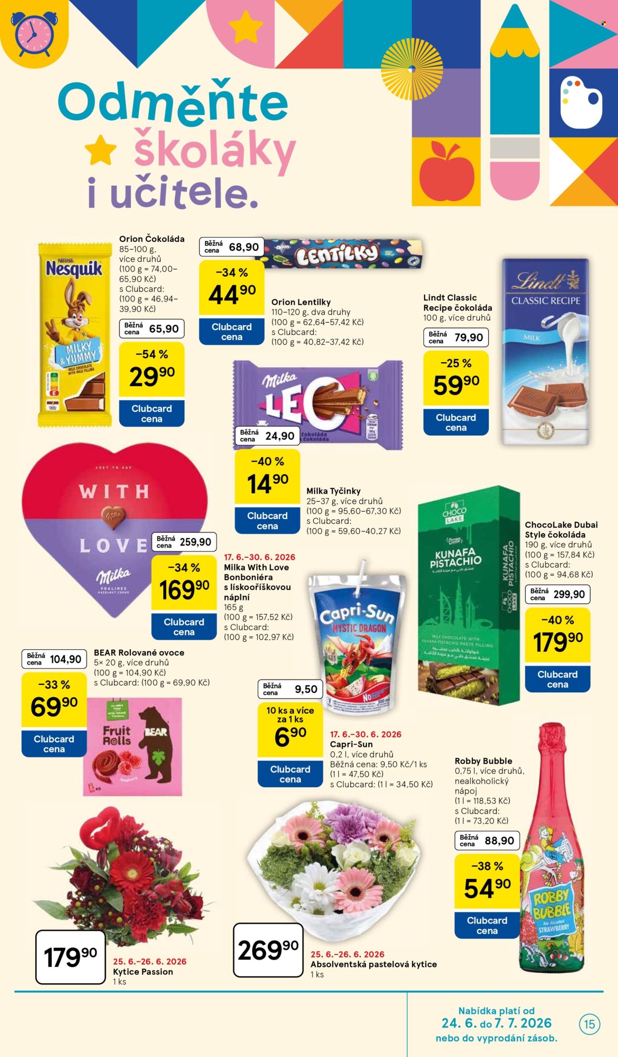 Leták TESCO - 24.6.2026 - 30.6.2026. Strana 15