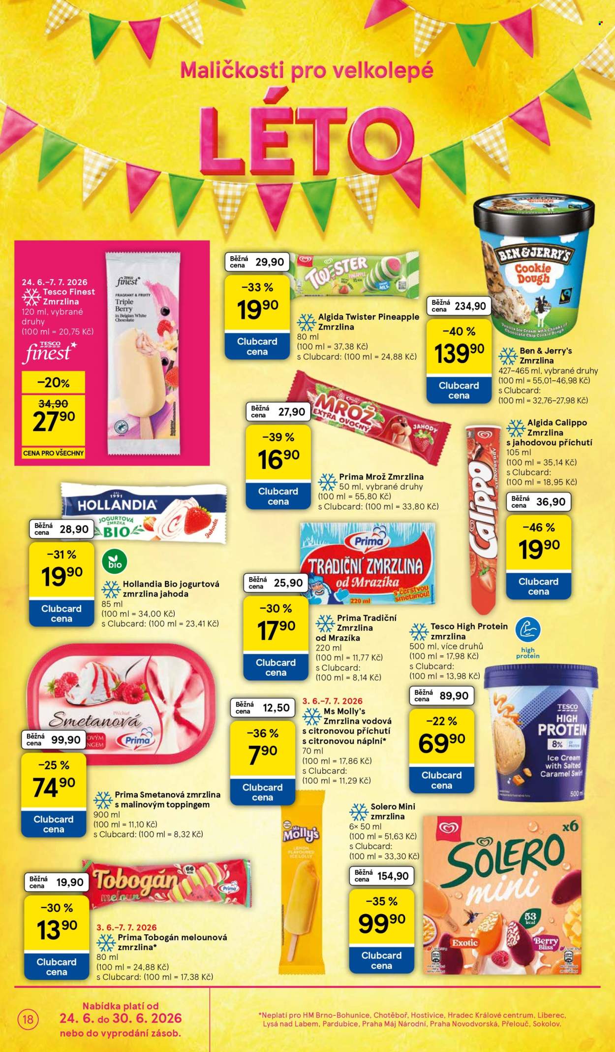 Leták TESCO - 24.6.2026 - 30.6.2026. Strana 18