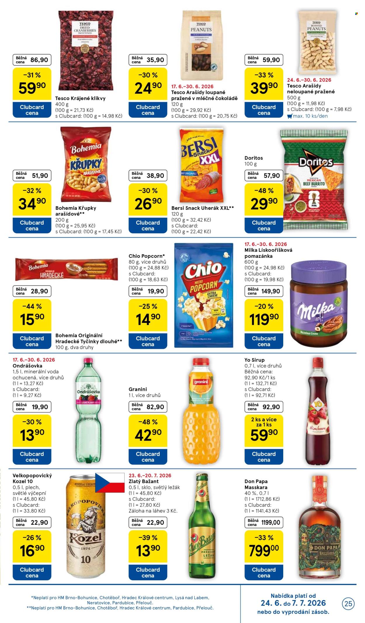 Leták TESCO - 24.6.2026 - 30.6.2026. Strana 25