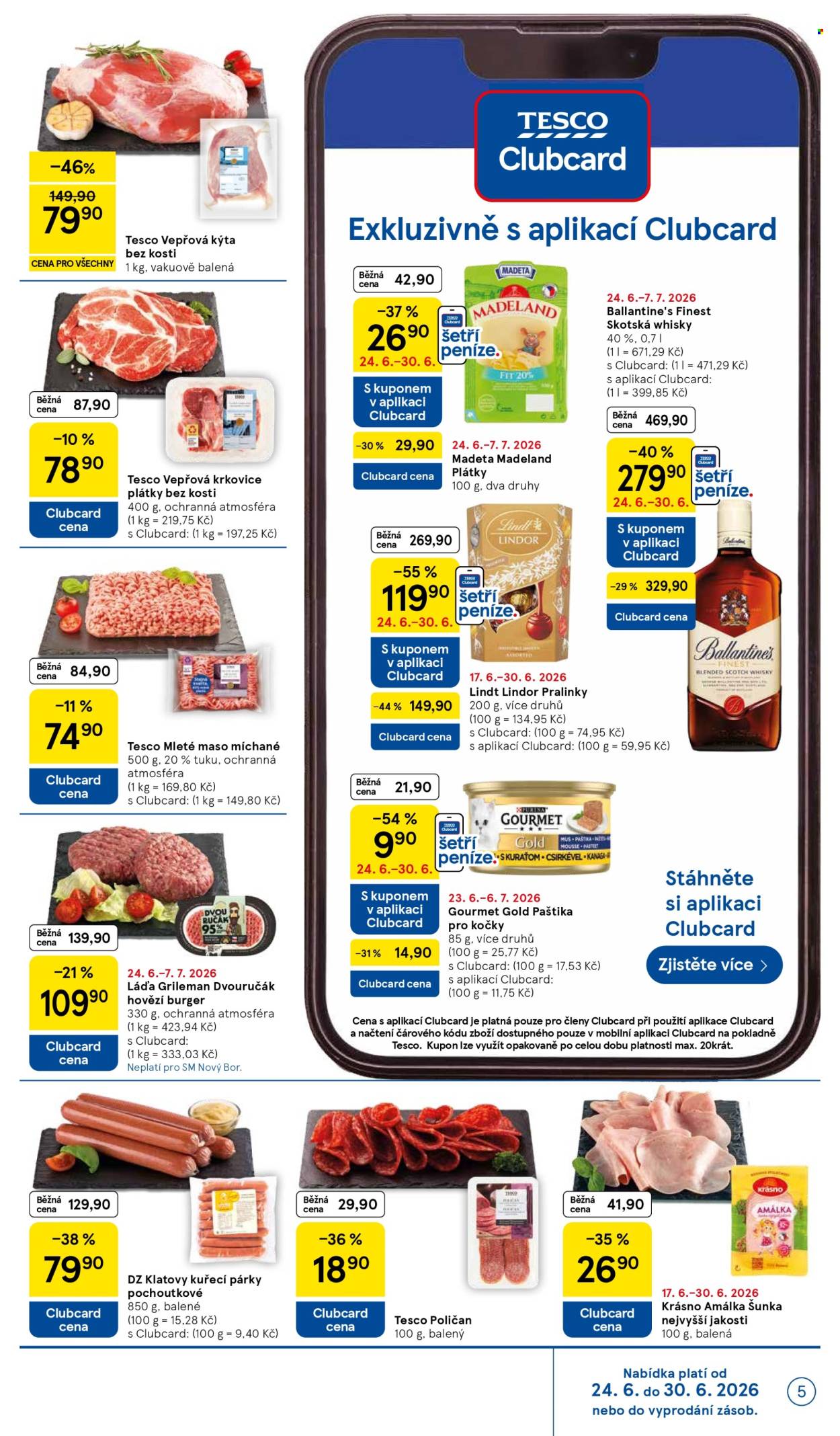 Leták TESCO supermarket - 24.6.2026 - 30.6.2026. Strana 5