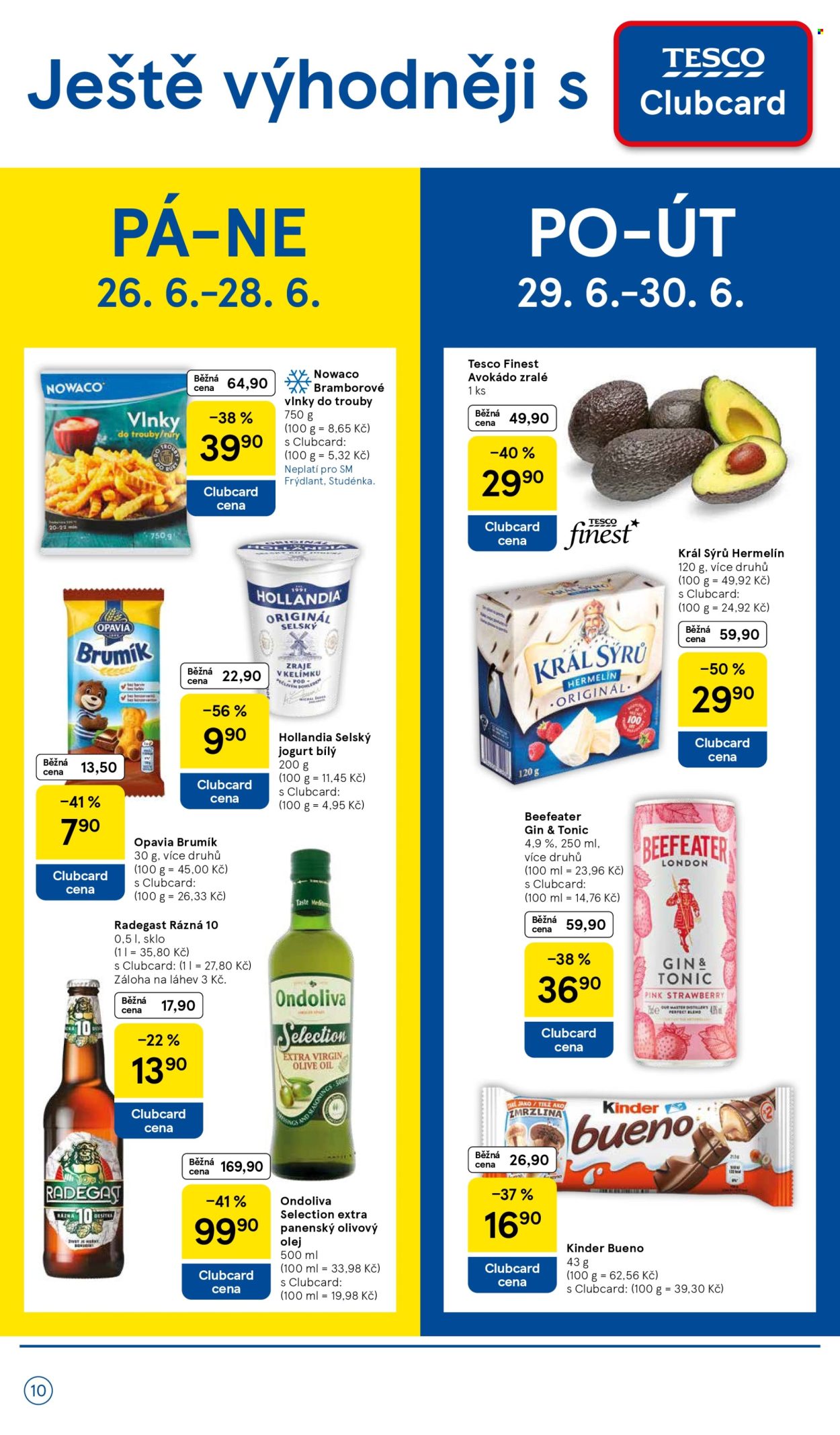 Leták TESCO supermarket - 24.6.2026 - 30.6.2026. Strana 10