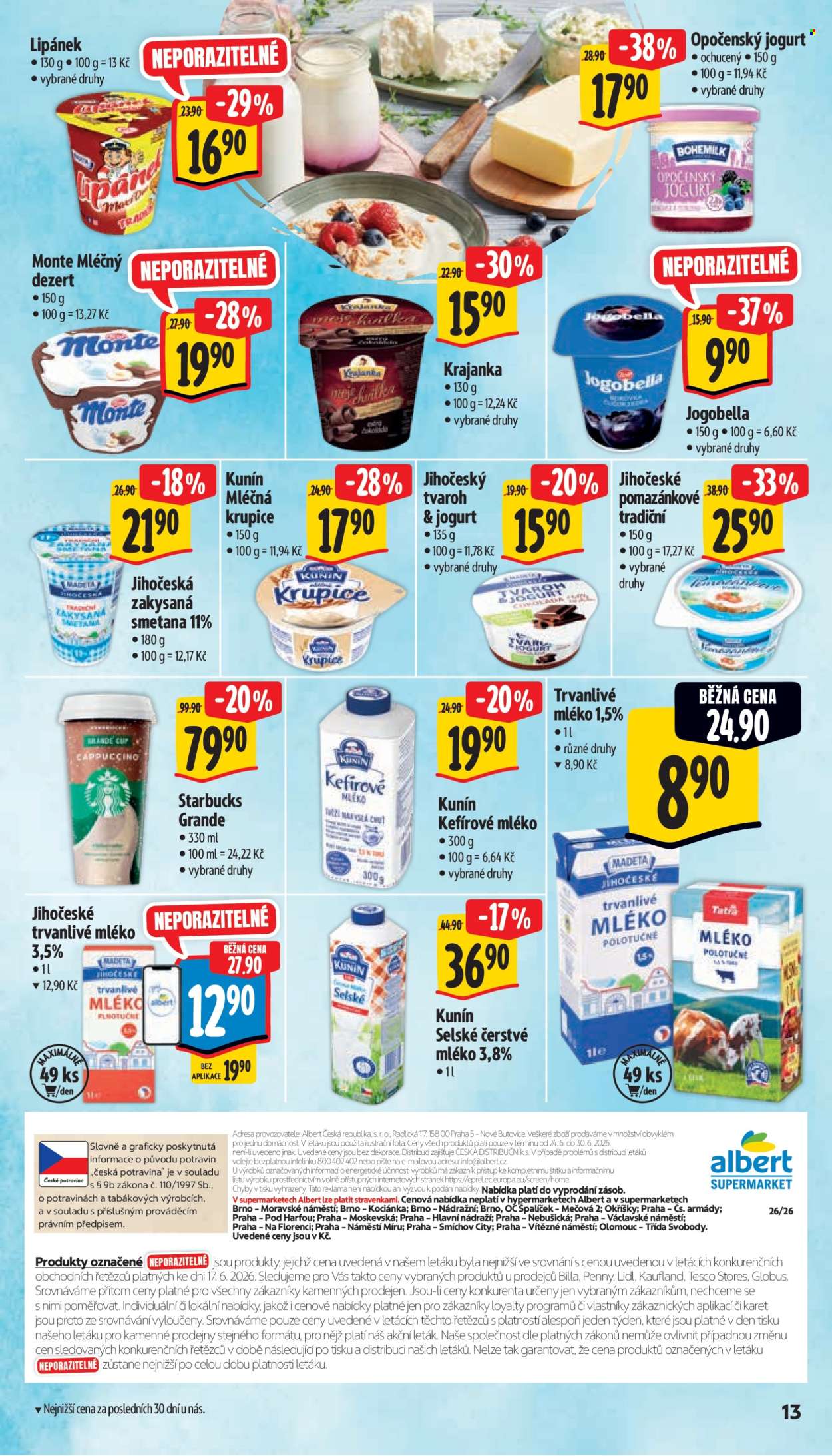 Leták Albert Supermarket - 24.6.2026 - 30.6.2026. Strana 25