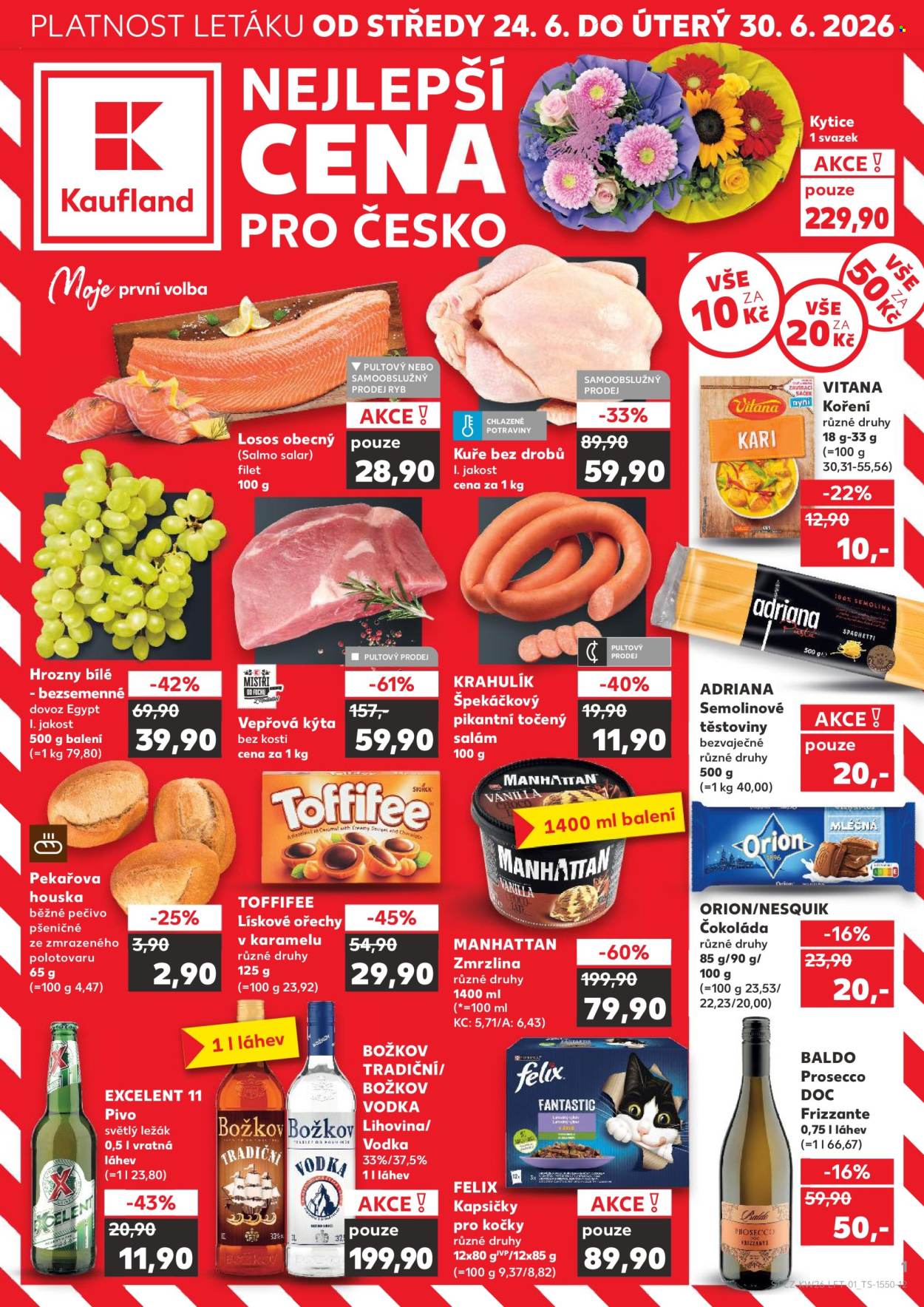 Leták Kaufland - 24.6.2026 - 30.6.2026. Strana 1