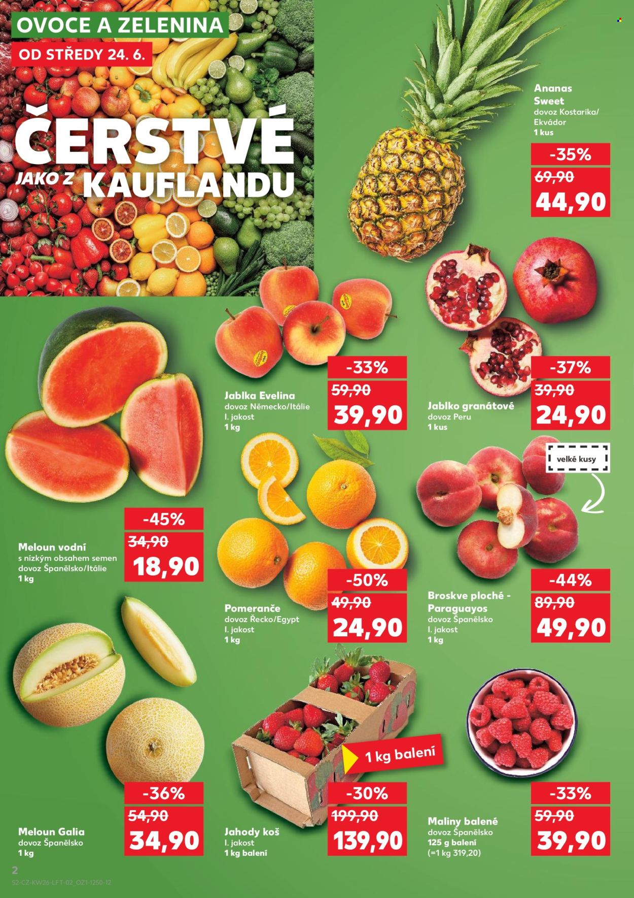 Leták Kaufland - 24.6.2026 - 30.6.2026. Strana 2