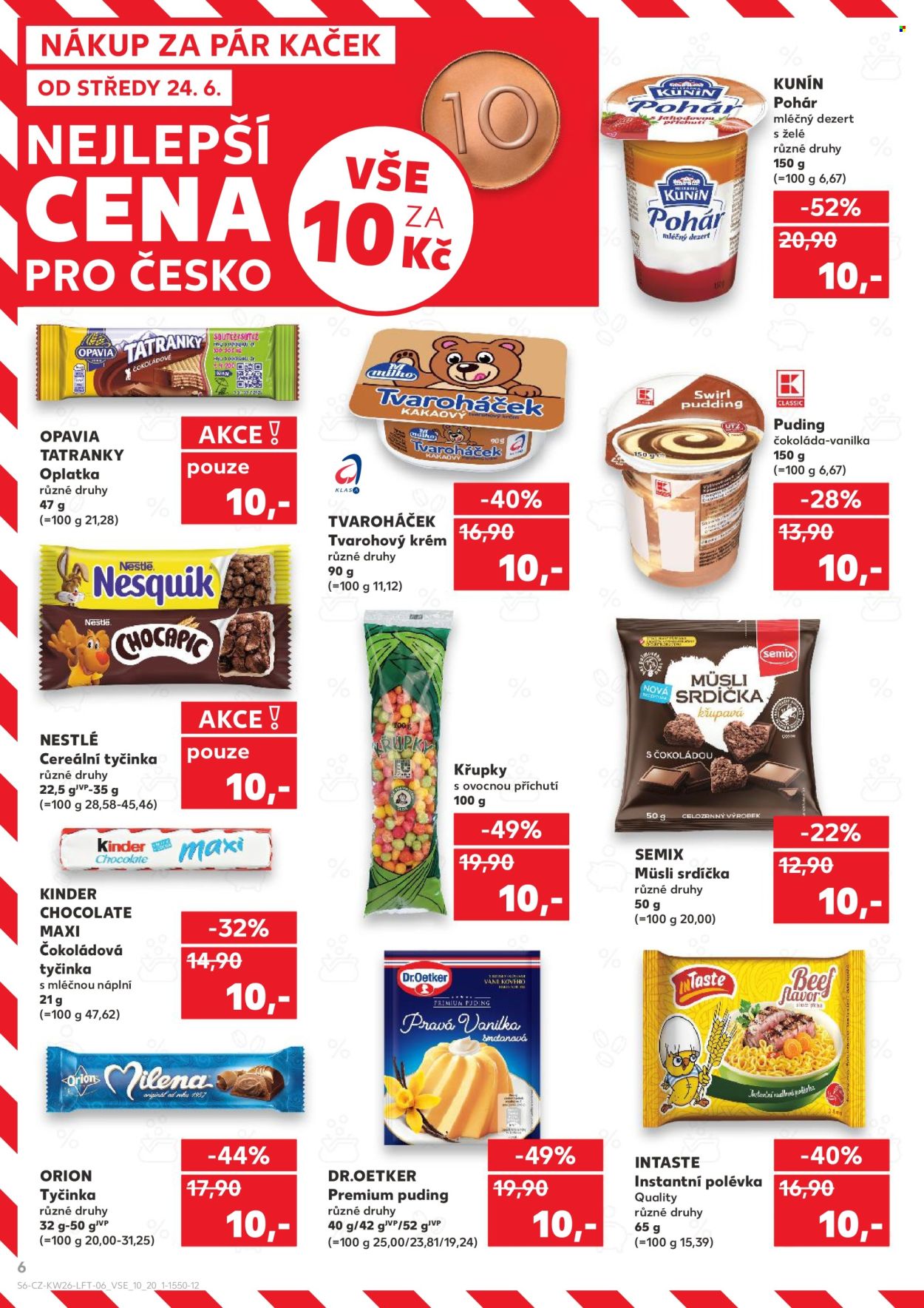 Leták Kaufland - 24.6.2026 - 30.6.2026. Strana 6