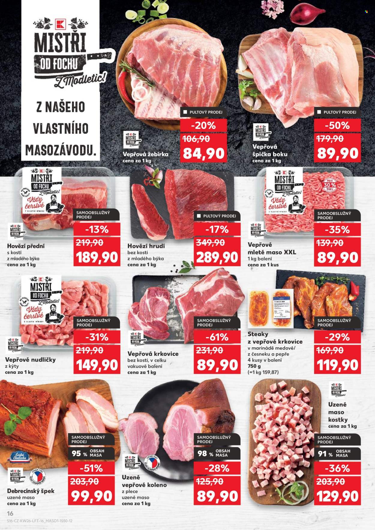Leták Kaufland - 24.6.2026 - 30.6.2026. Strana 16