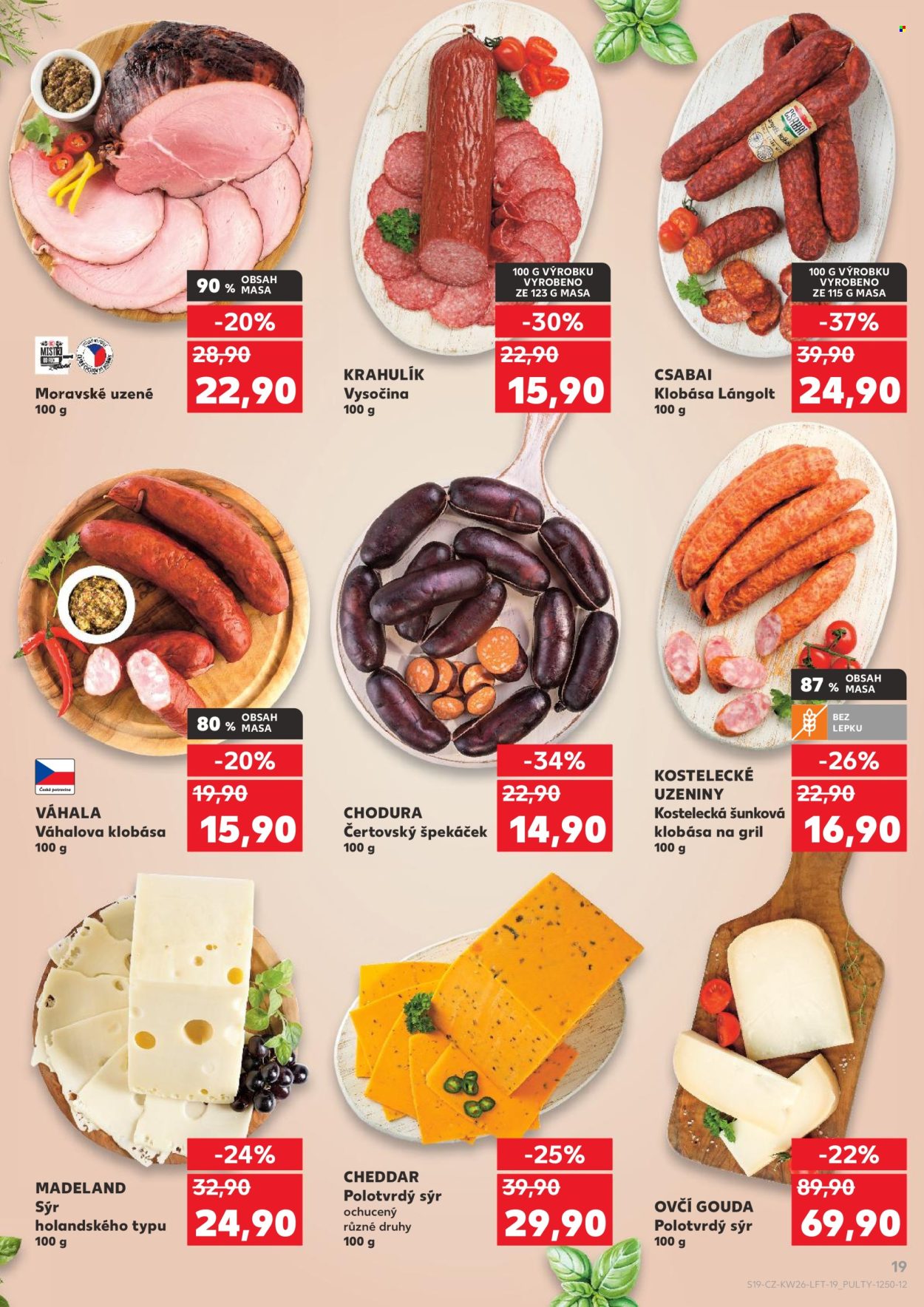 Leták Kaufland - 24.6.2026 - 30.6.2026. Strana 19