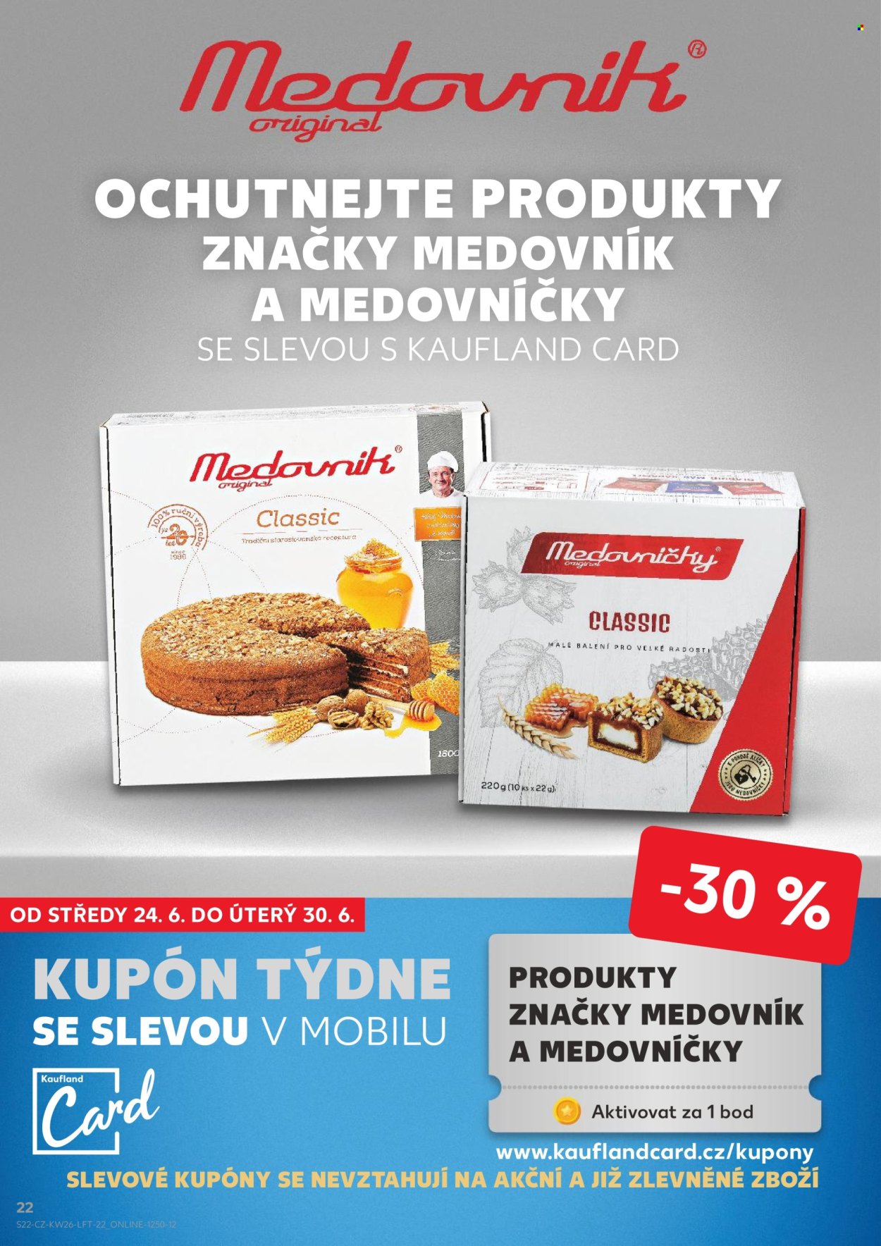 Leták Kaufland - 24.6.2026 - 30.6.2026. Strana 22