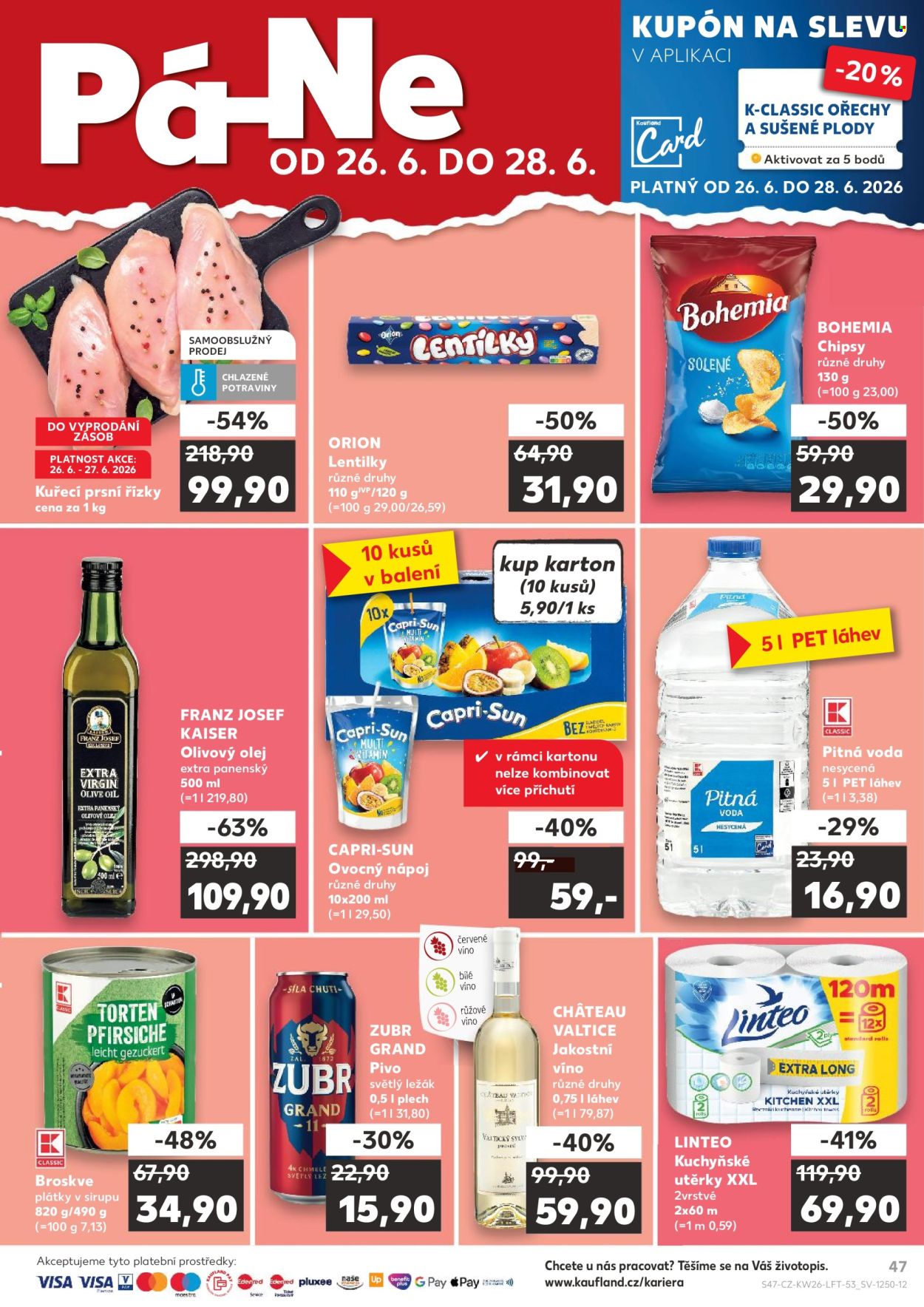 Leták Kaufland - 24.6.2026 - 30.6.2026. Strana 47