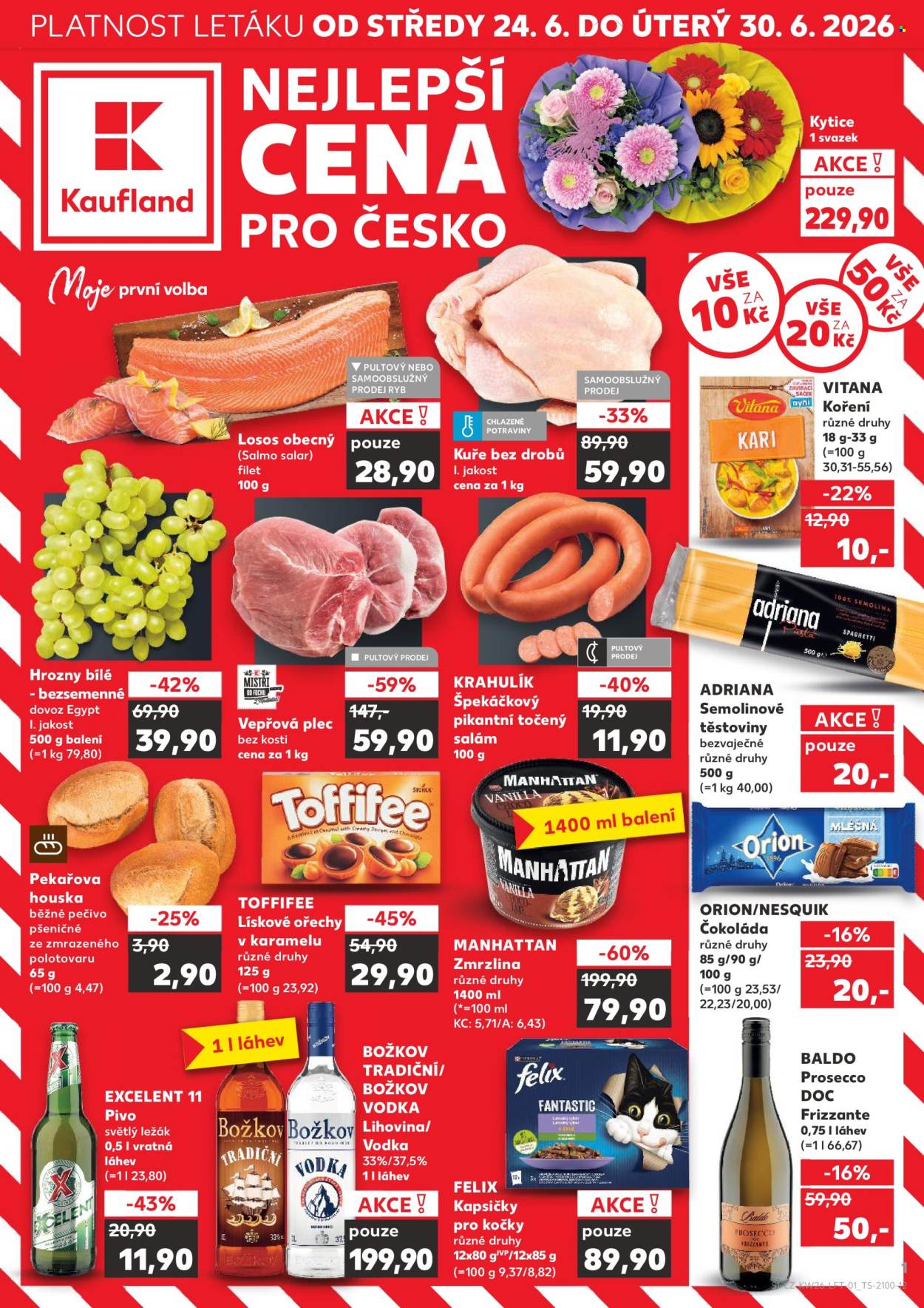 Leták Kaufland - 24.6.2026 - 30.6.2026. Strana 1
