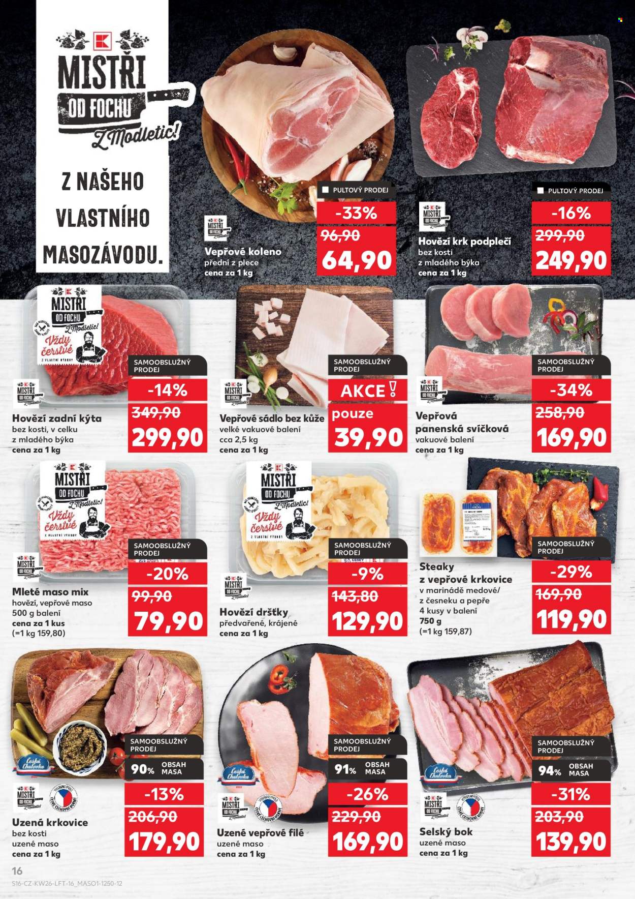 Leták Kaufland - 24.6.2026 - 30.6.2026. Strana 16