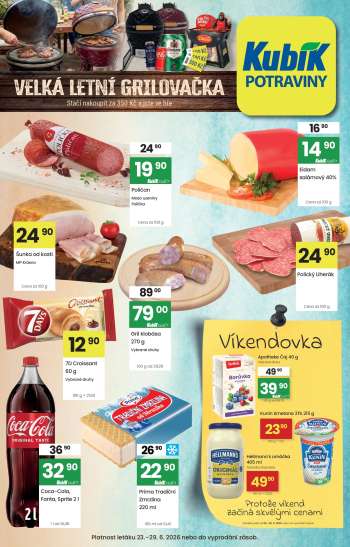 Leták Kubík - 23.6.2026 - 29.6.2026.