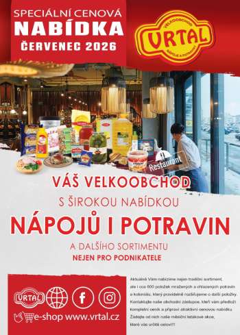 Leták Vrtal - 1.7.2026 - 31.7.2026.
