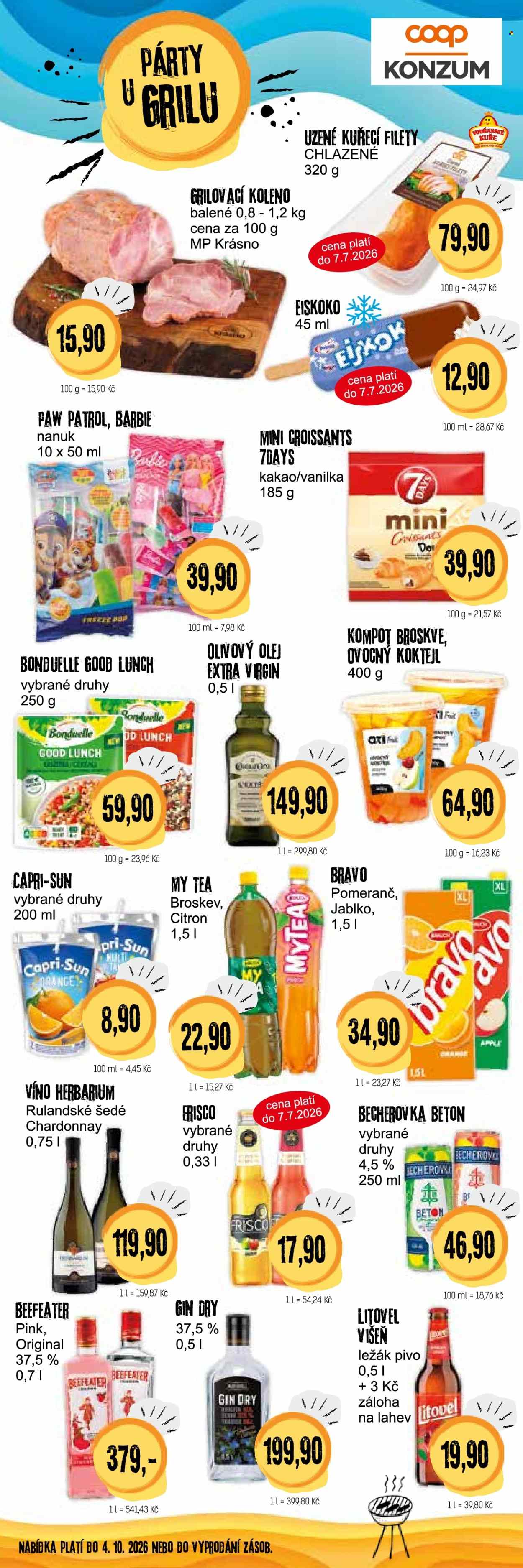 Leták Konzum - 24.6.2026 - 7.7.2026. Strana 4