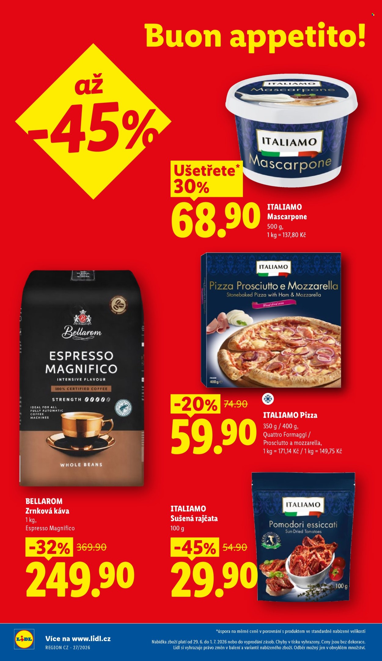 Leták Lidl - 29.6.2026 - 1.7.2026. Strana 4