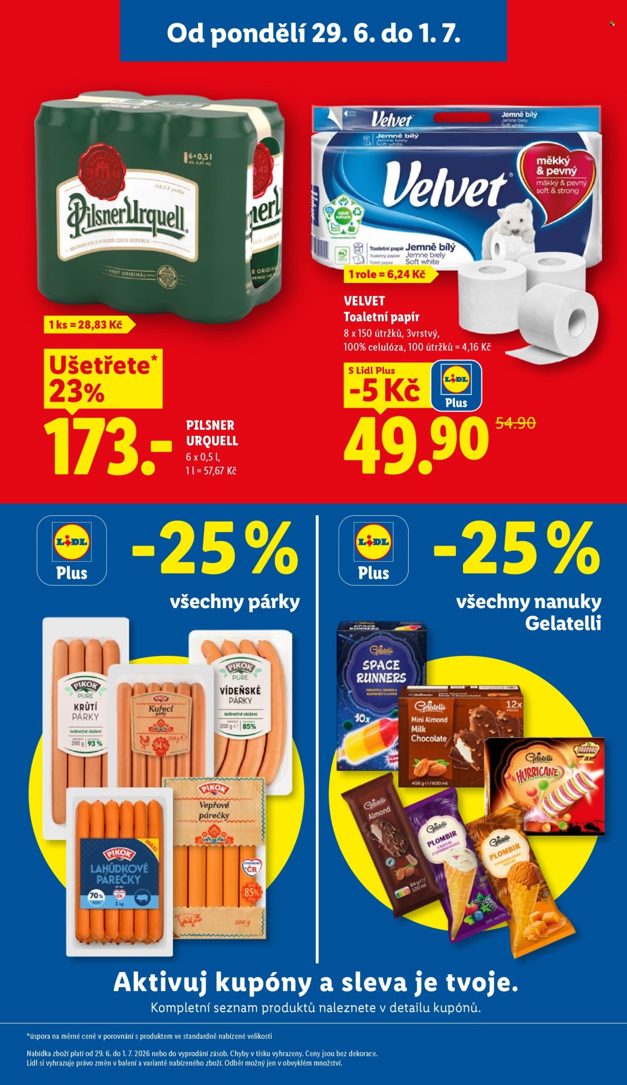Leták Lidl - 29.6.2026 - 1.7.2026. Strana 5