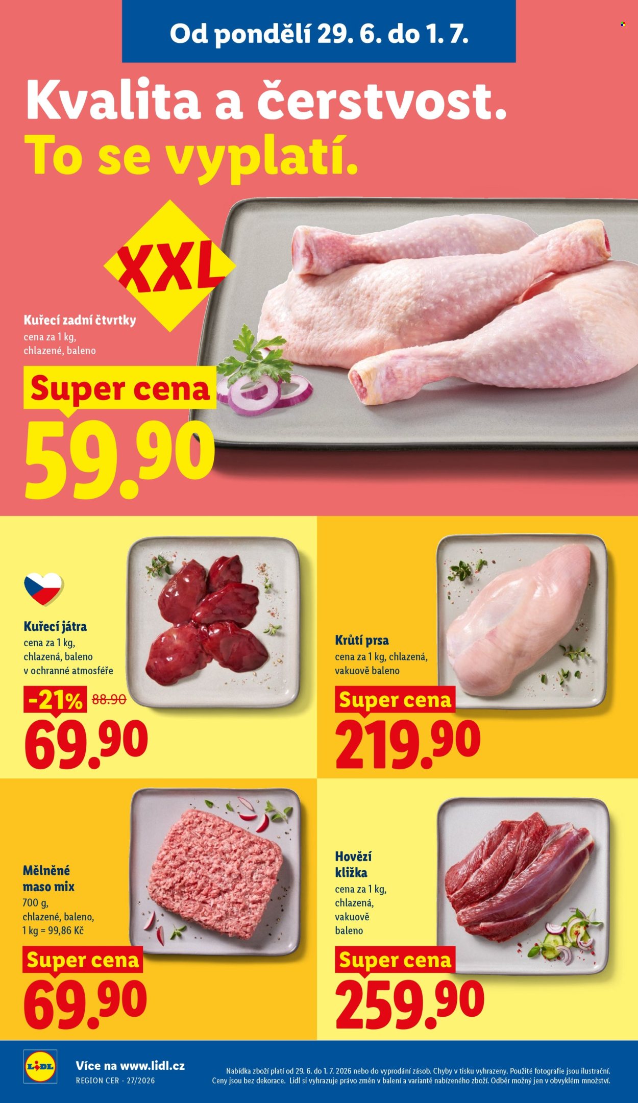 Leták Lidl - 29.6.2026 - 1.7.2026. Strana 14