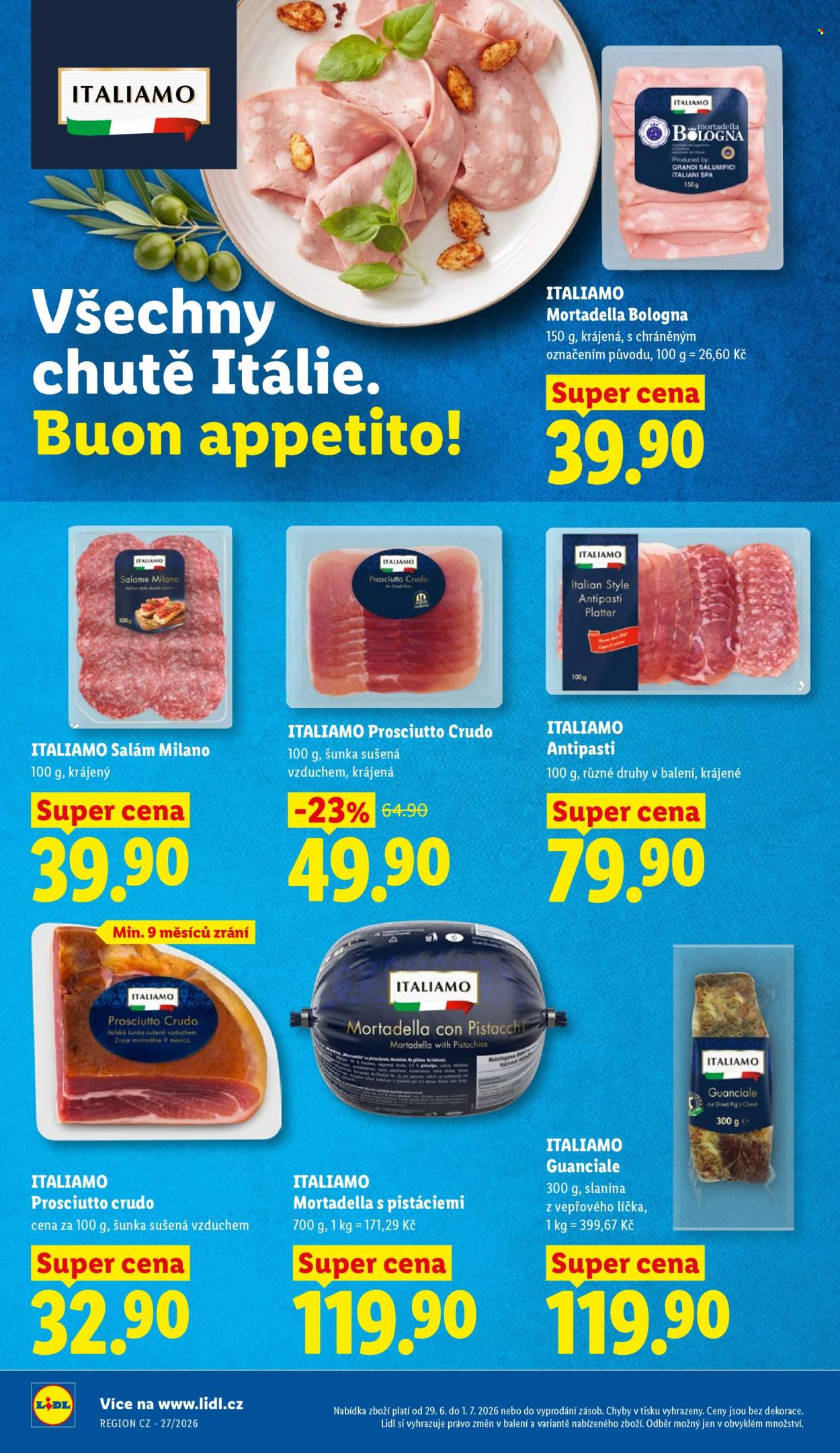 Leták Lidl - 29.6.2026 - 1.7.2026. Strana 16