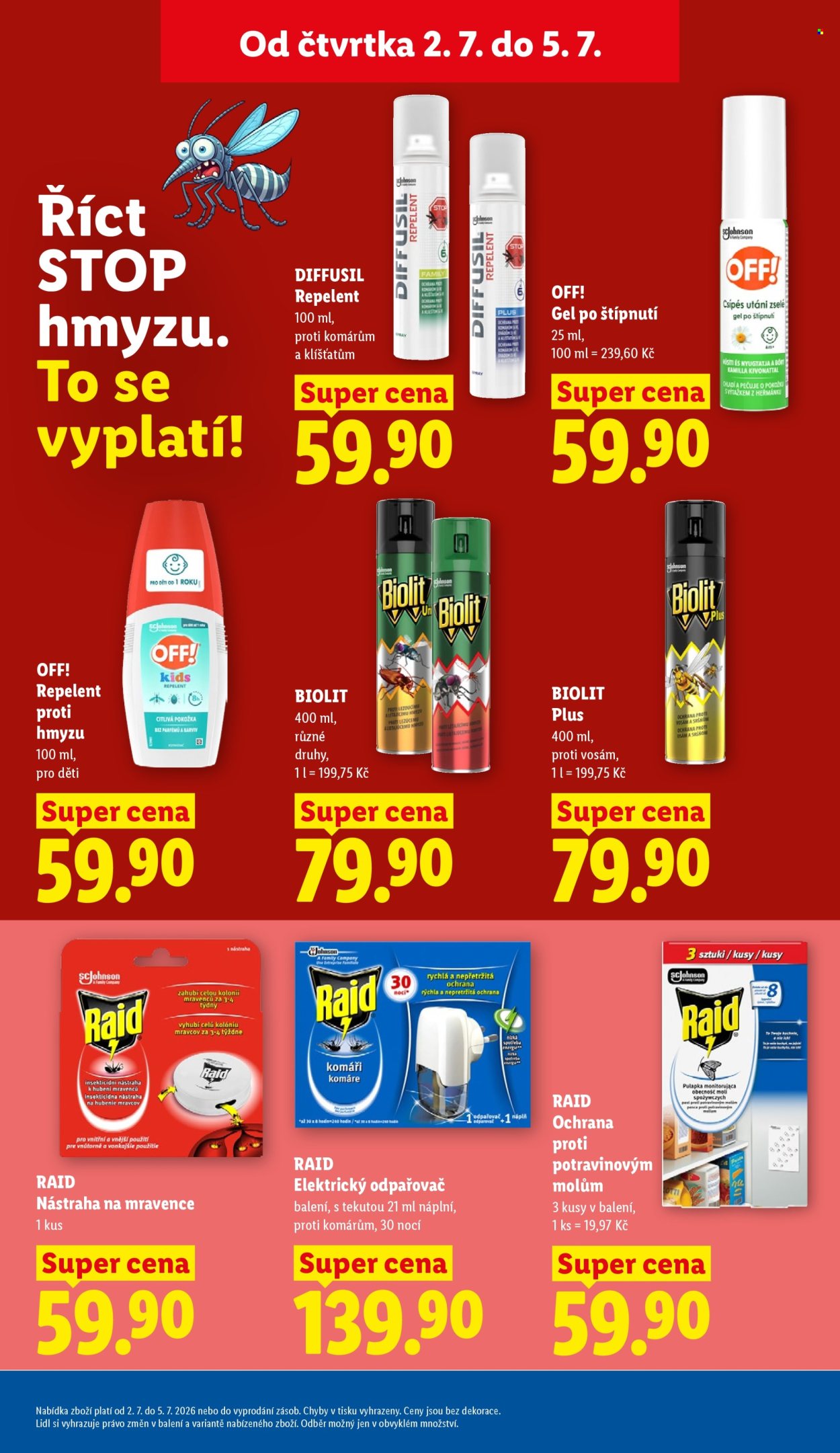 Leták Lidl - 2.7.2026 - 5.7.2026. Strana 19