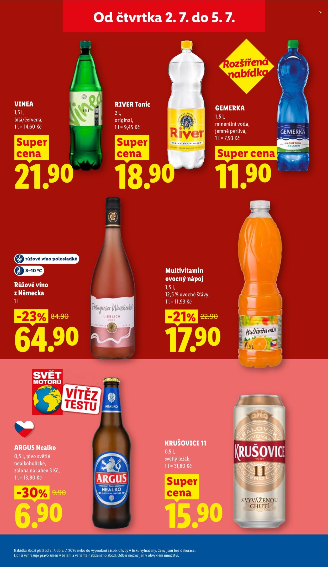 Leták Lidl - 2.7.2026 - 5.7.2026. Strana 23