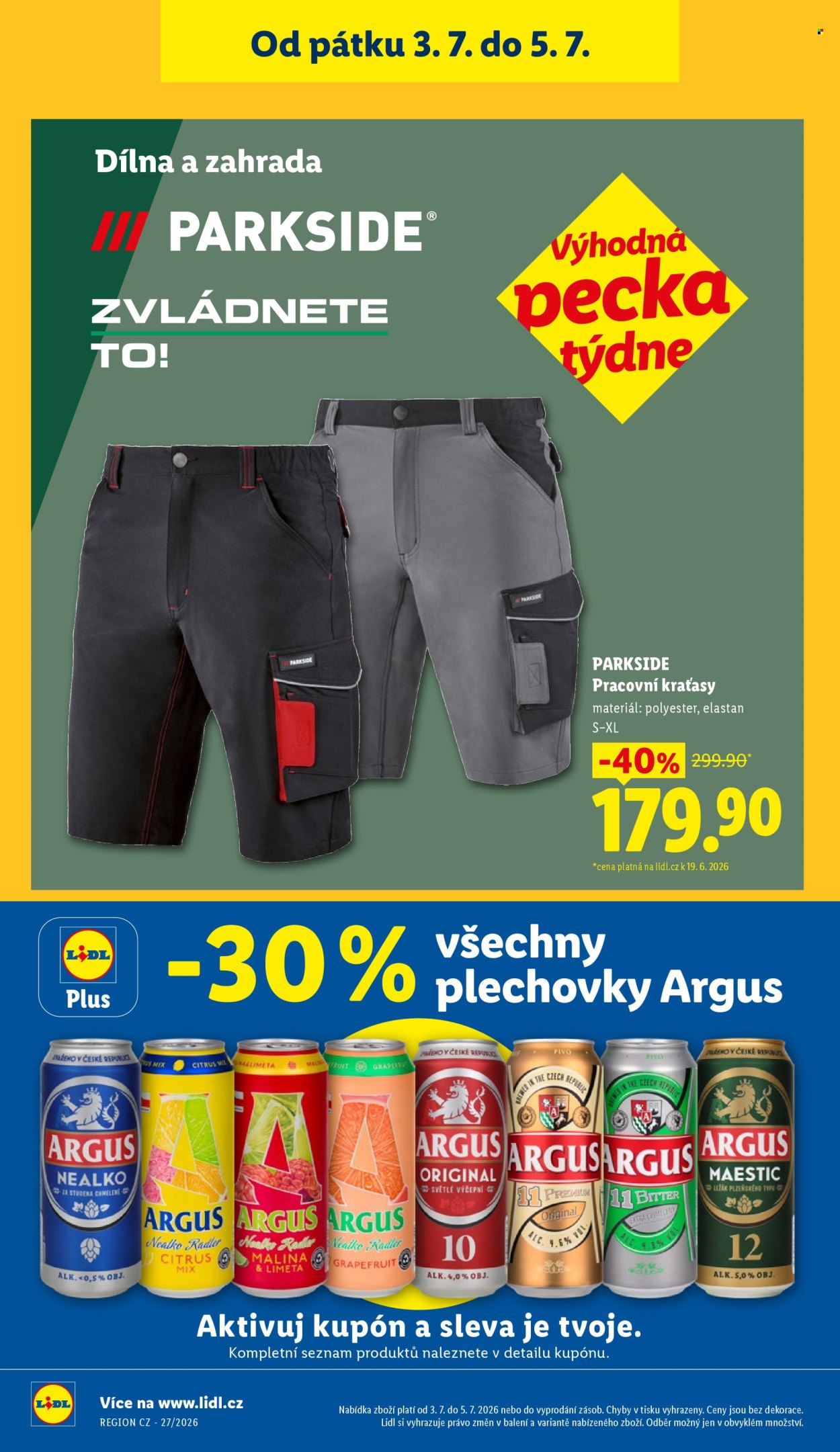 Leták Lidl - 2.7.2026 - 5.7.2026. Strana 38