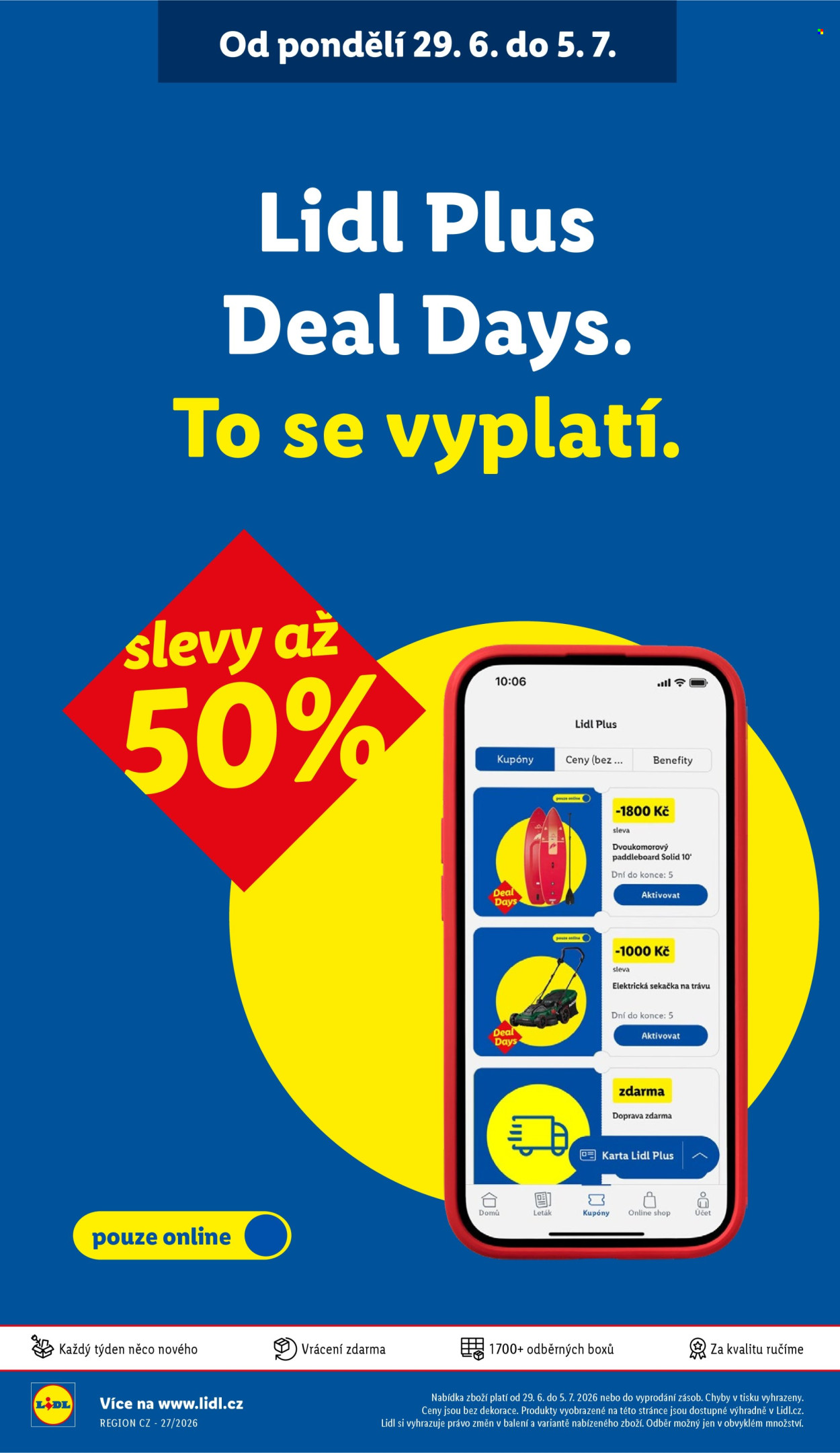 Leták Lidl - 2.7.2026 - 5.7.2026. Strana 44
