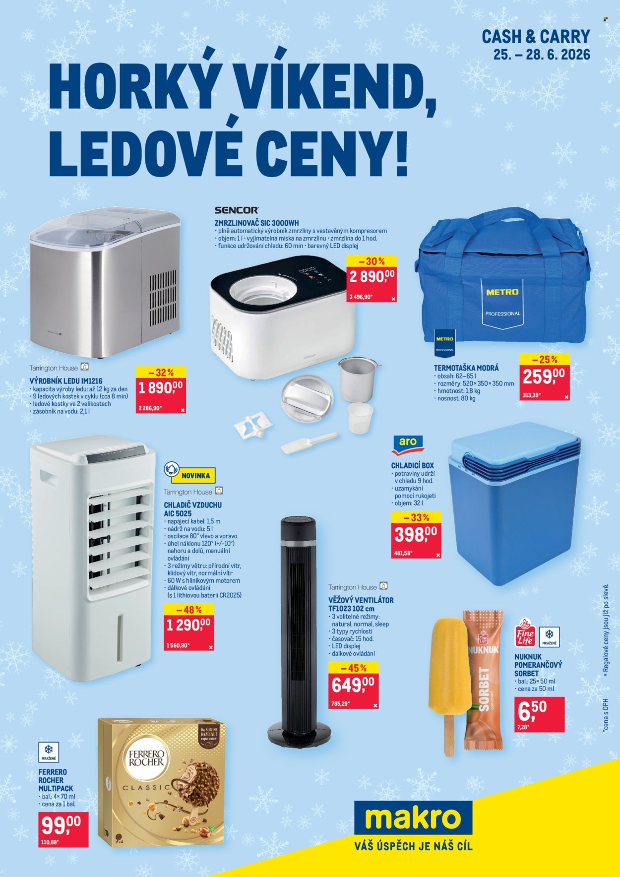 Leták MAKRO - 25.6.2026 - 28.6.2026. Strana 1
