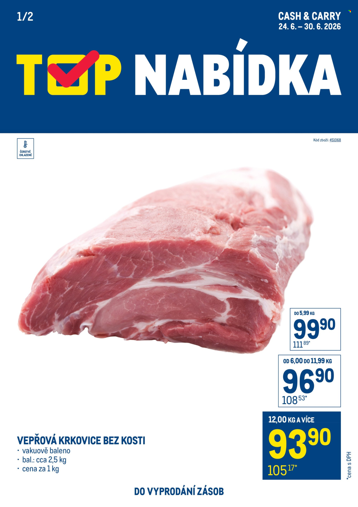 Leták MAKRO - 24.6.2026 - 30.6.2026. Strana 1