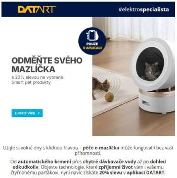 thumbnail - Leták DATART - Odměňte svého mazlíčka