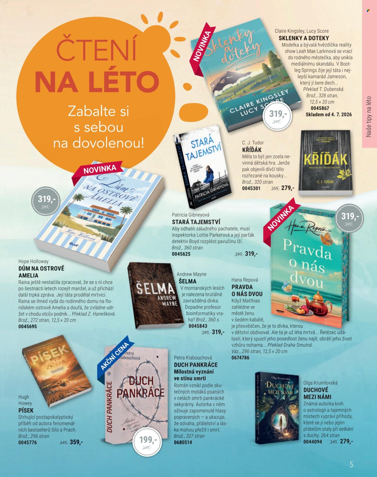 Leták Knižní klub - 1.7.2026 - 31.8.2026. Strana 5