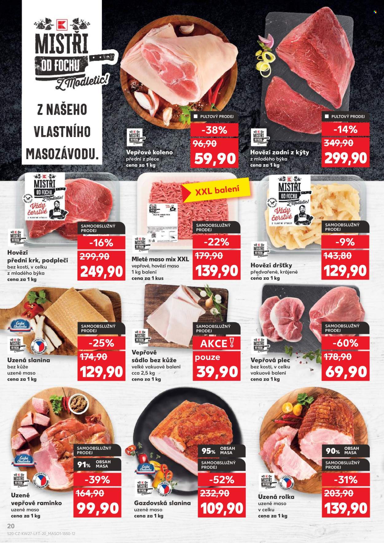 Leták Kaufland - 1.7.2026 - 7.7.2026. Strana 20