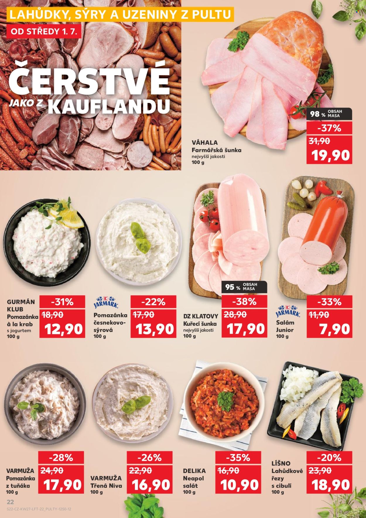 Leták Kaufland - 1.7.2026 - 7.7.2026. Strana 22