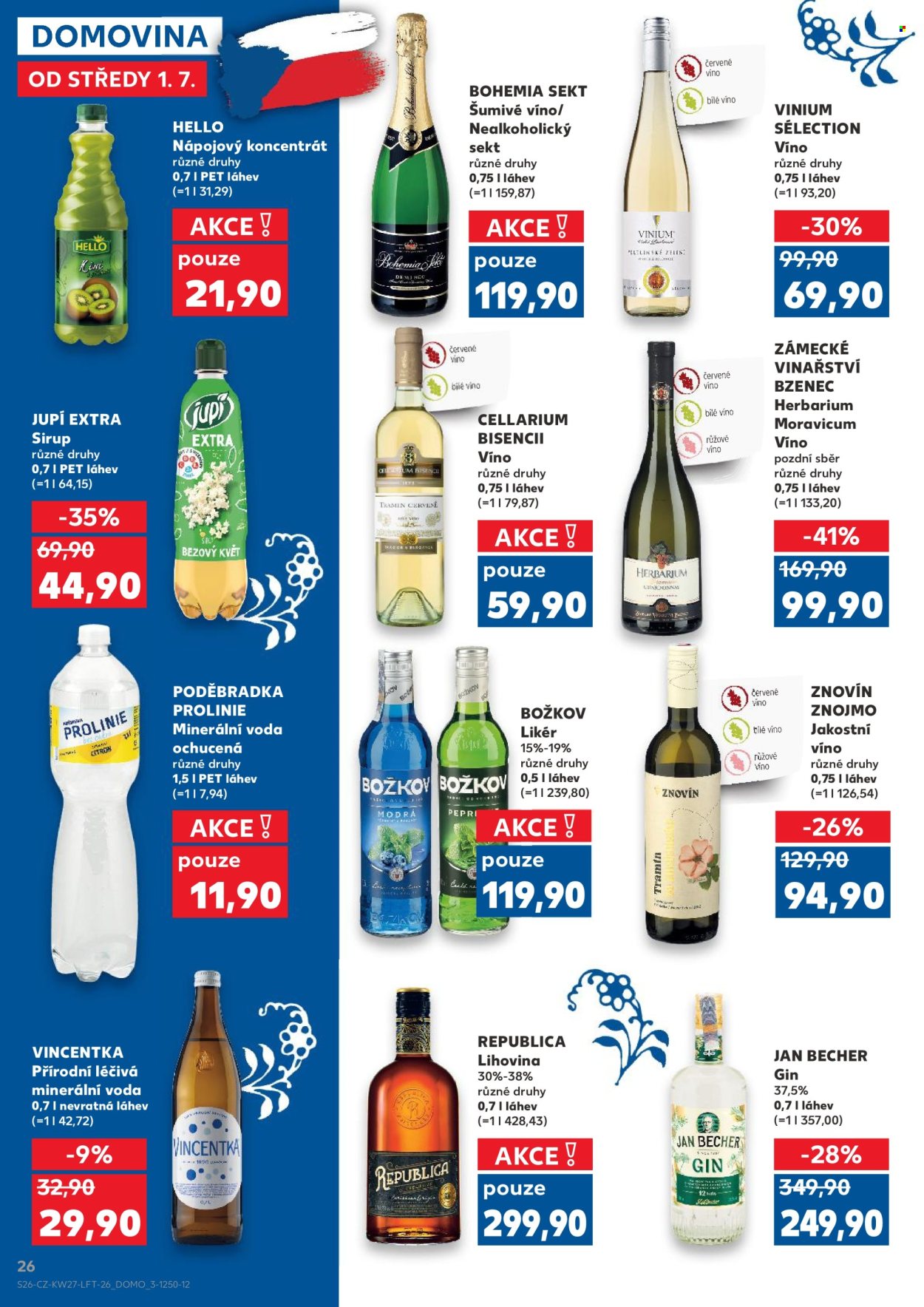 Leták Kaufland - 1.7.2026 - 7.7.2026. Strana 26