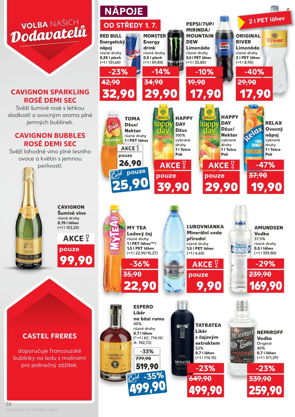 Leták Kaufland - 1.7.2026 - 7.7.2026. Strana 38