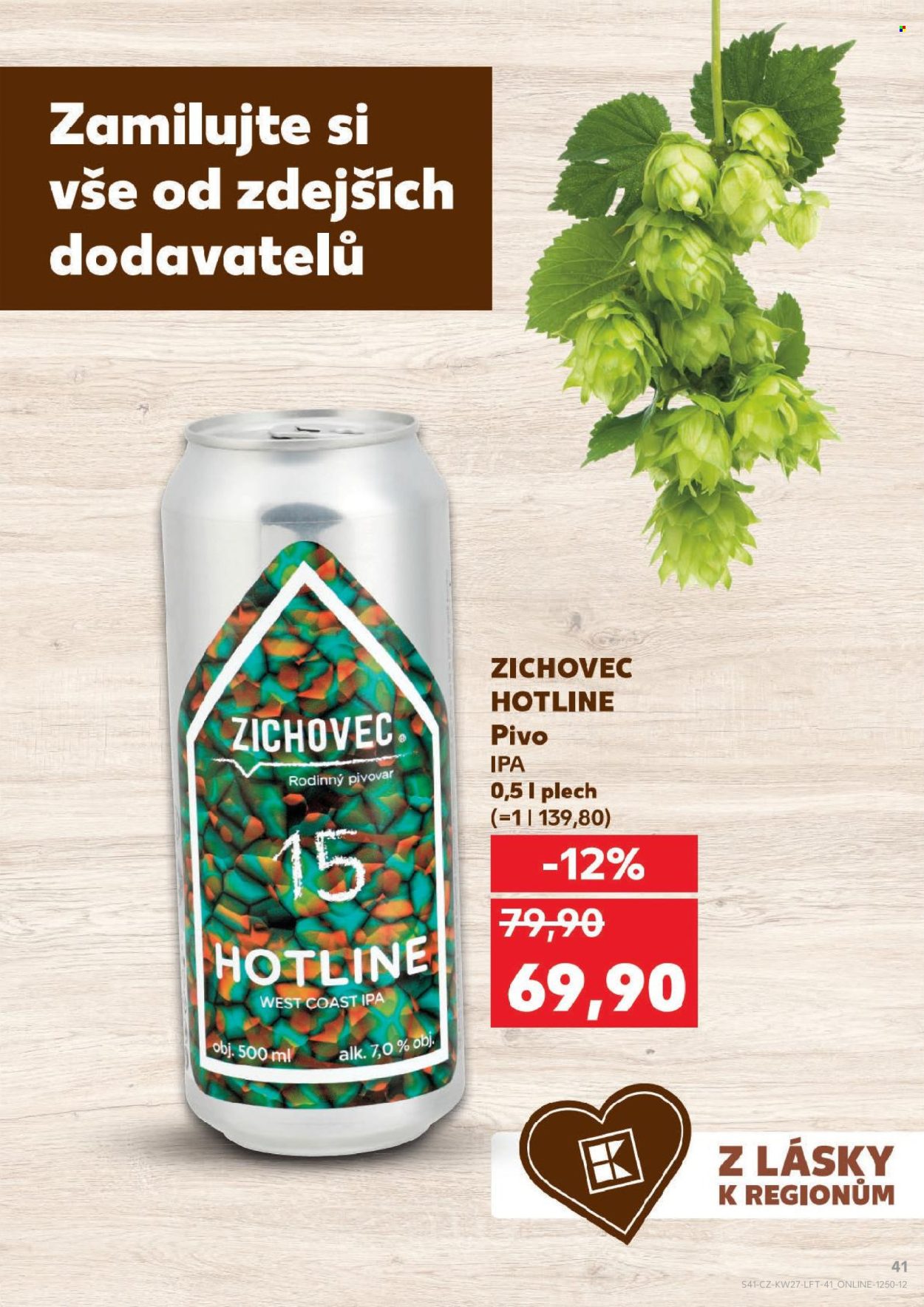 Leták Kaufland - 1.7.2026 - 7.7.2026. Strana 41