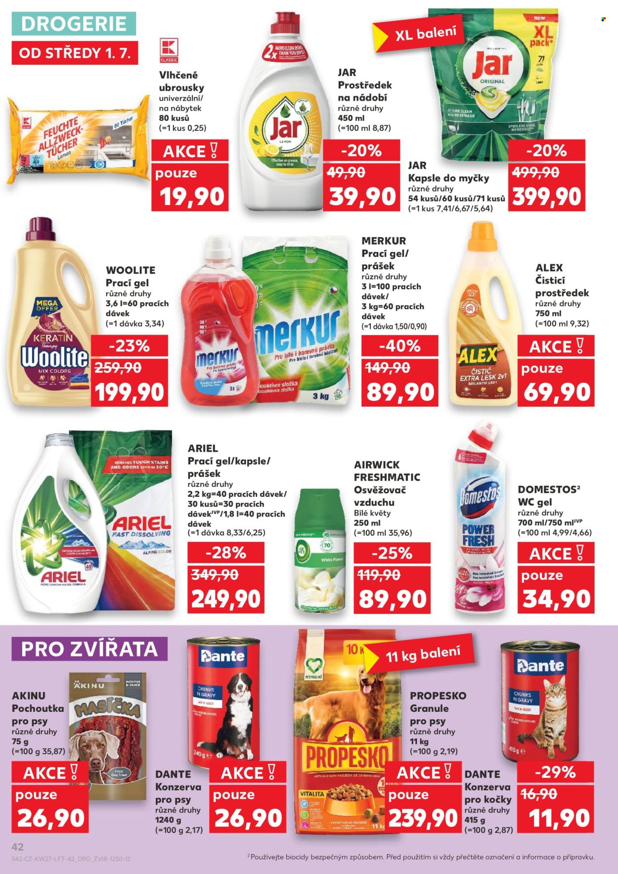 Leták Kaufland - 1.7.2026 - 7.7.2026. Strana 42