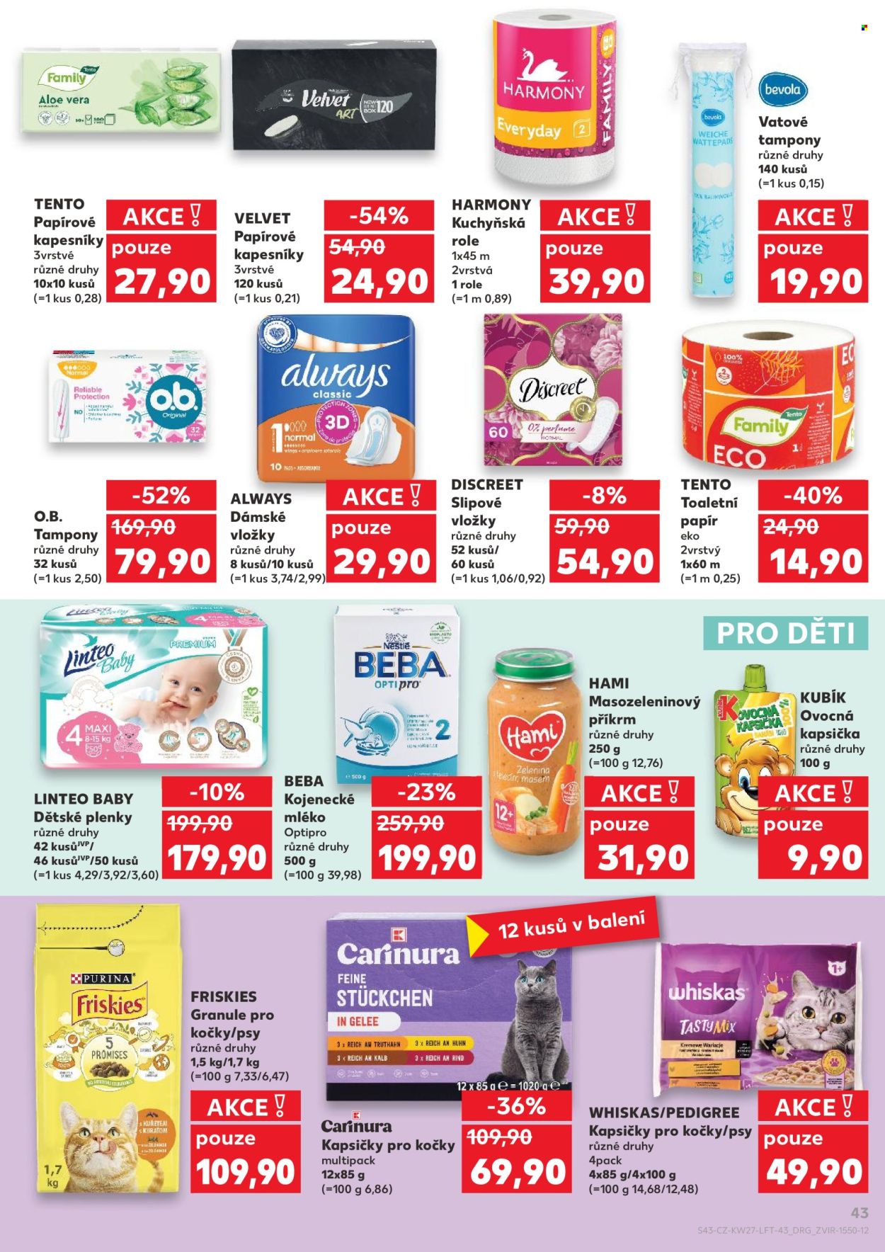 Leták Kaufland - 1.7.2026 - 7.7.2026. Strana 43