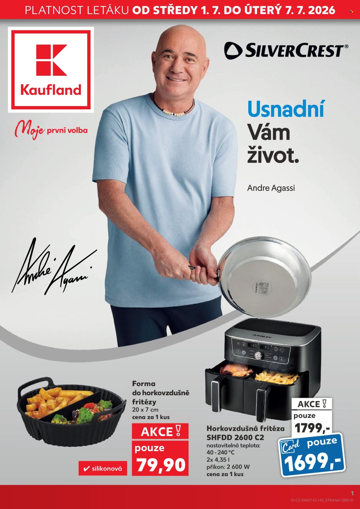 Leták Kaufland - 1.7.2026 - 7.7.2026. Strana 1